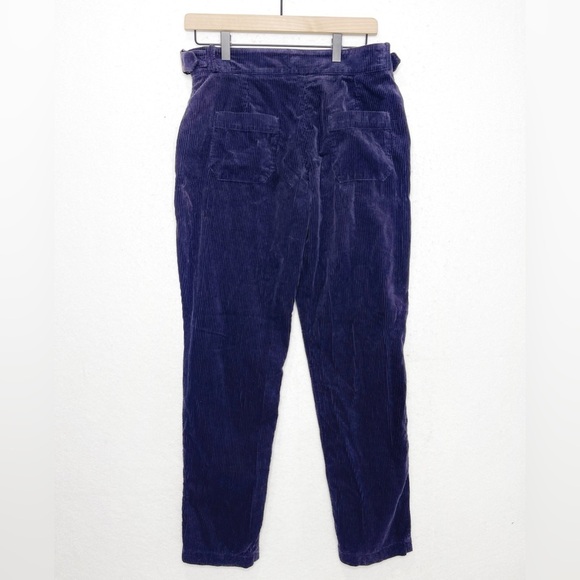 Brora Women's Straight Leg Corduroy Trousers Indigo Pants Size UK 10 US 6 - Picture 2 of 9